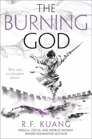 The Burning God book cover