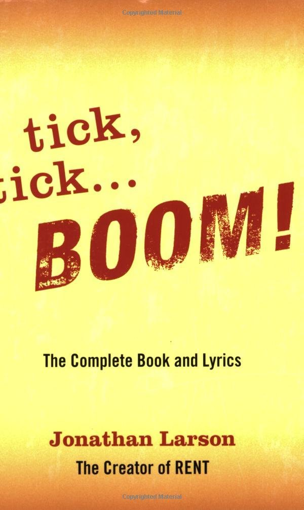Tick, Tick... Boom! book cover